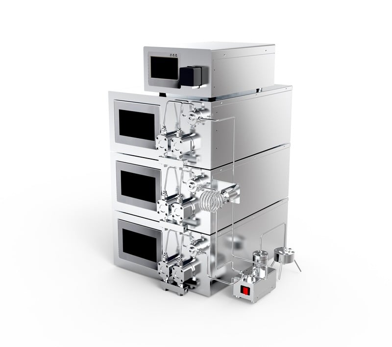 Commercial DSP chromatography system manufactured for global purification teams